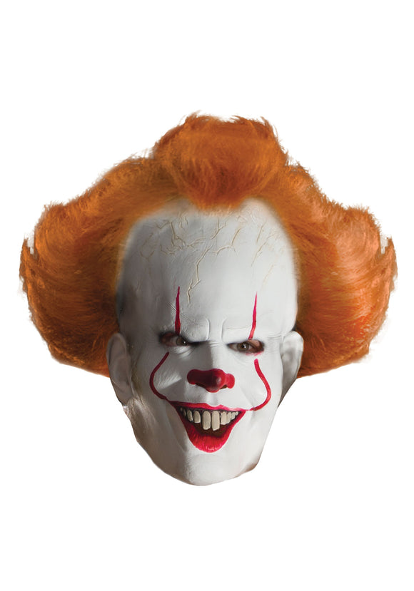 IT Movie Pennywise Deluxe Mask for Adults