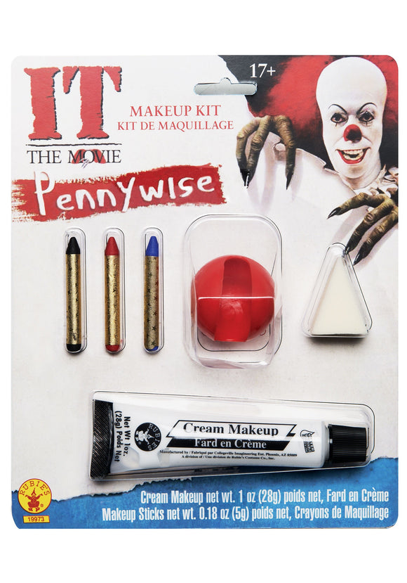 Rubies IT: The Movie Pennywise Makeup Kit Classic