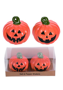 Jack-O-Lantern Salt/Pepper Shakers