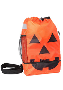 Drawstring Jack O'Lantern Treat Bag