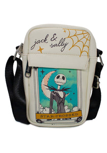 Jack & Sally Star-Crossed Lovers Tarot Women's Crossbody Wallet