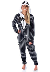 Adult Jack Skellington Union Suit