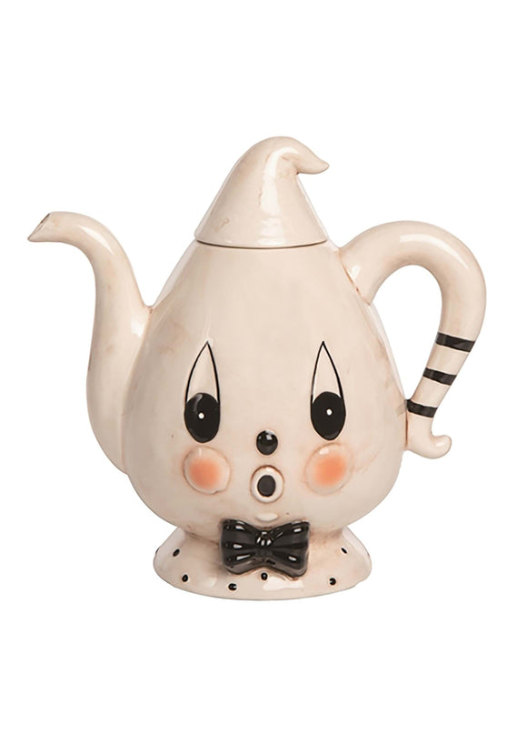 Johanna Parker Ghost Teapot Halloween Decoration