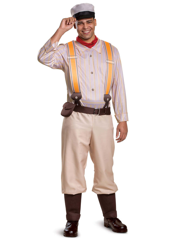 Deluxe Jungle Cruise Men's Frank Costume