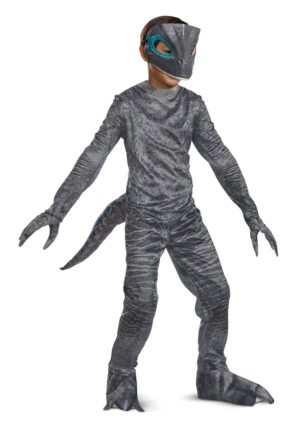 Kid's Jurassic Park Blue Deluxe Costume