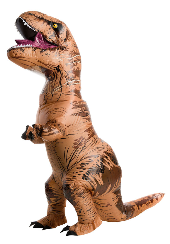 Adult Plus Size Jurassic World Inflatable T-Rex Costume