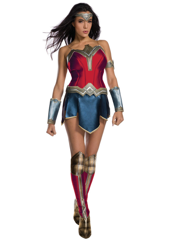 Justice League Adult Deluxe Wonder Woman Costume