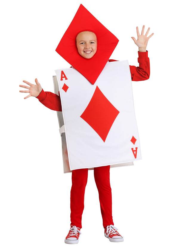 Ace of Diamonds Kids Costume