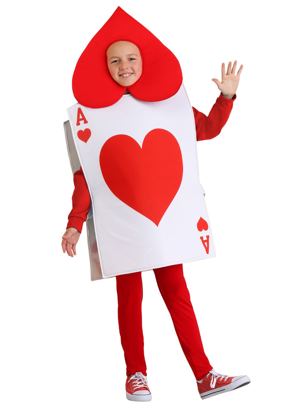 Ace of Hearts Kids Costume