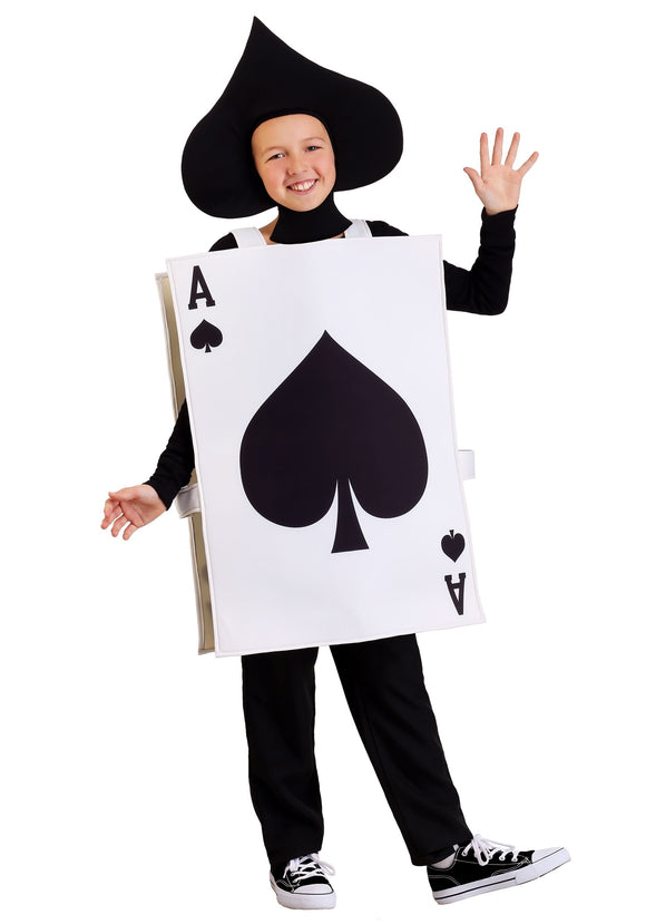 Ace of Spades Kids Costume