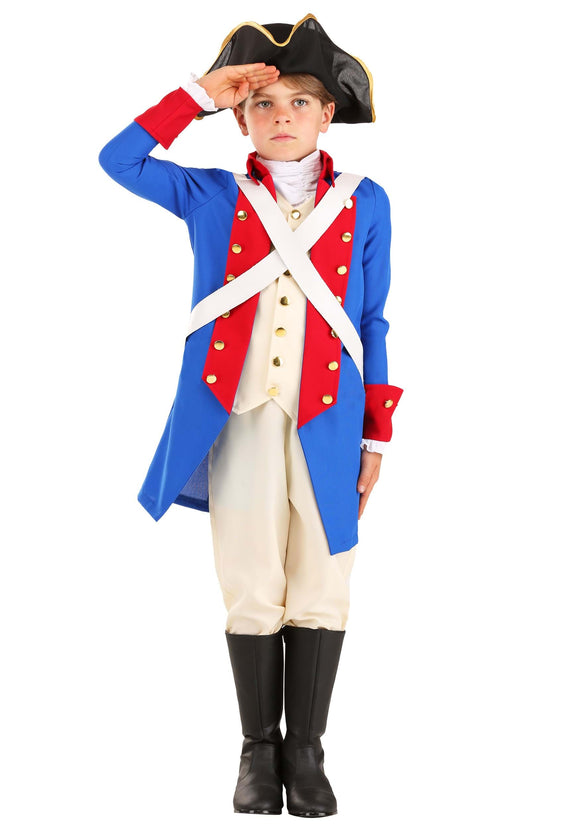 American Revolution Soldier Costume for Kids