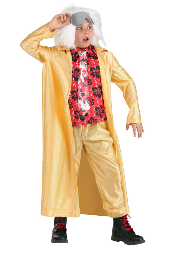 Back to the Future 2015 Doc Brown Kid's Costume