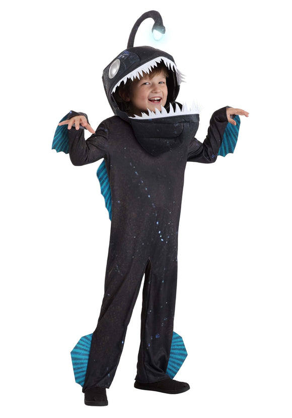 Bigmouth Angler Fish Kid's Costume