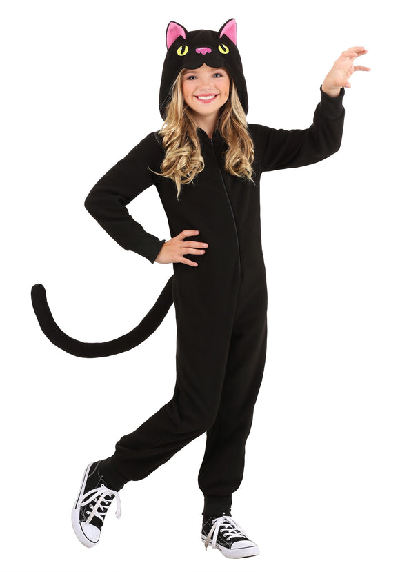 Black Cat Onesie for Kid's