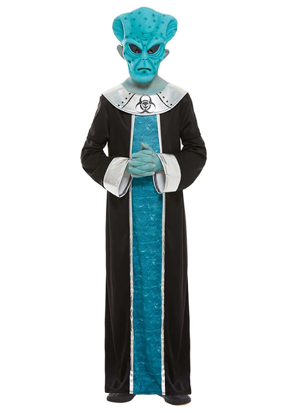 Blue Alien Kids Costume