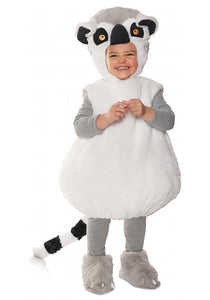 Bubble Ring Tail Lemur Kid's Costume