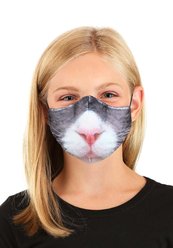 Cat Sublimated Kids Face Mask