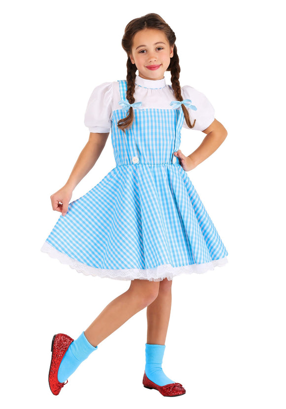 Classic Dorothy Kid's Wizard of Oz Costume