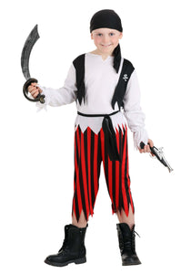 Classic Pirate Kid's Costume