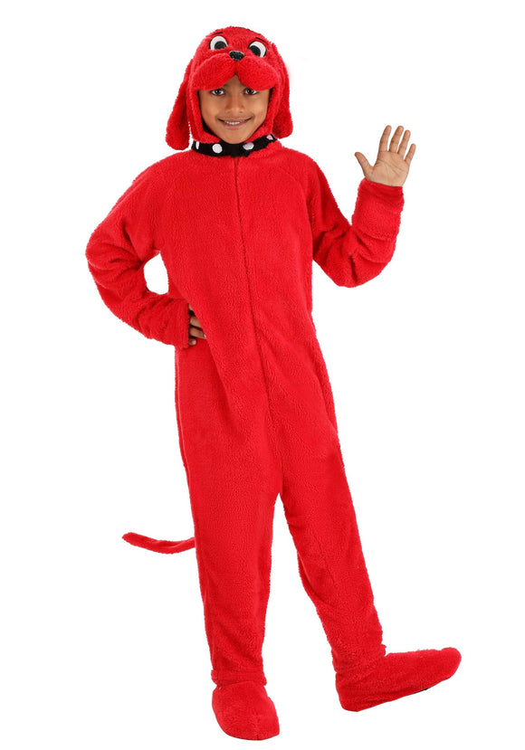 Clifford the Big Red Dog Costume for Kid's