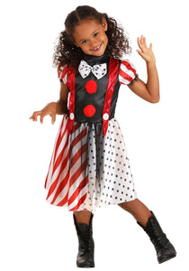 Dangerous Dotty the Clown Kids Costume