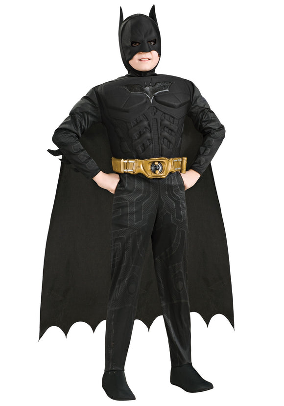 Deluxe Dark Knight Batman Costume for Kids