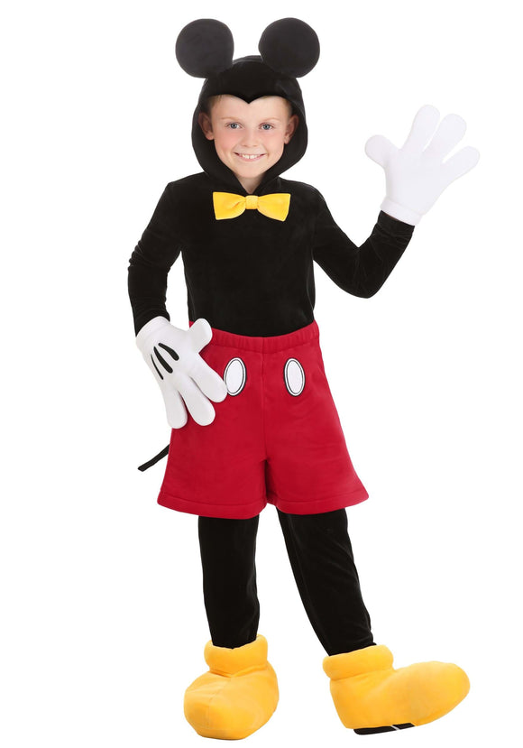 Disney Deluxe Mickey Mouse Kid's Costume