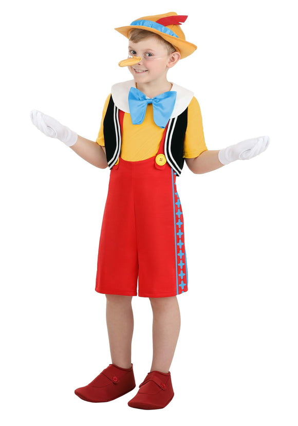 Kid's Deluxe Pinocchio Costume
