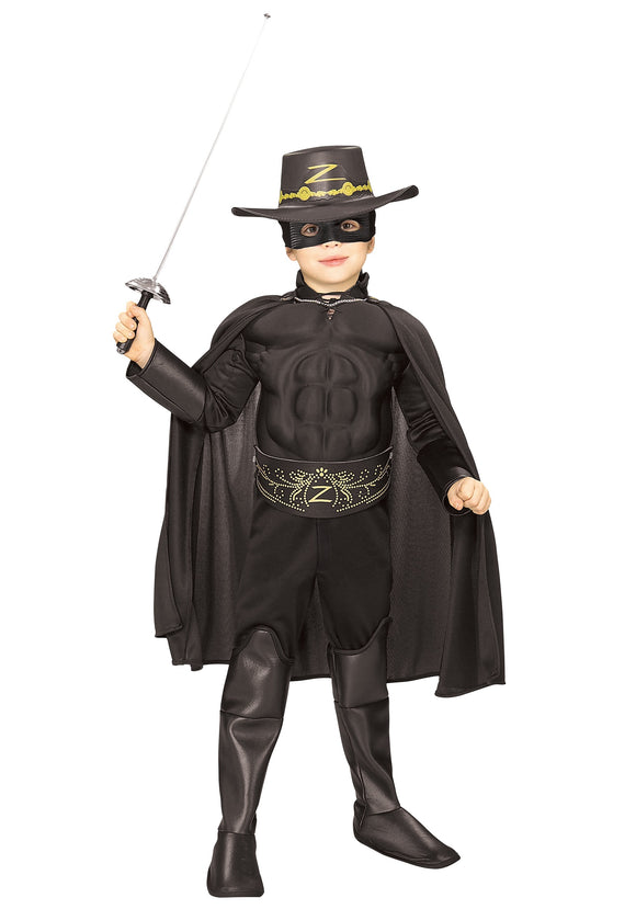 Kids Deluxe Zorro Costume