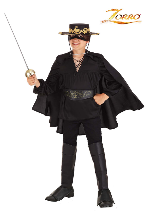 Deluxe Zorro Costume for Kids