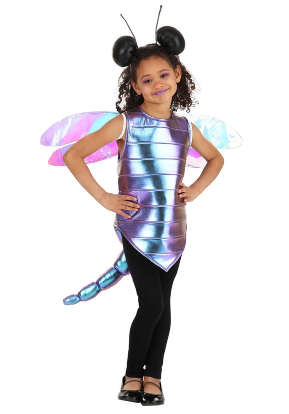 Kid's Iridescent Dragonfly Costume