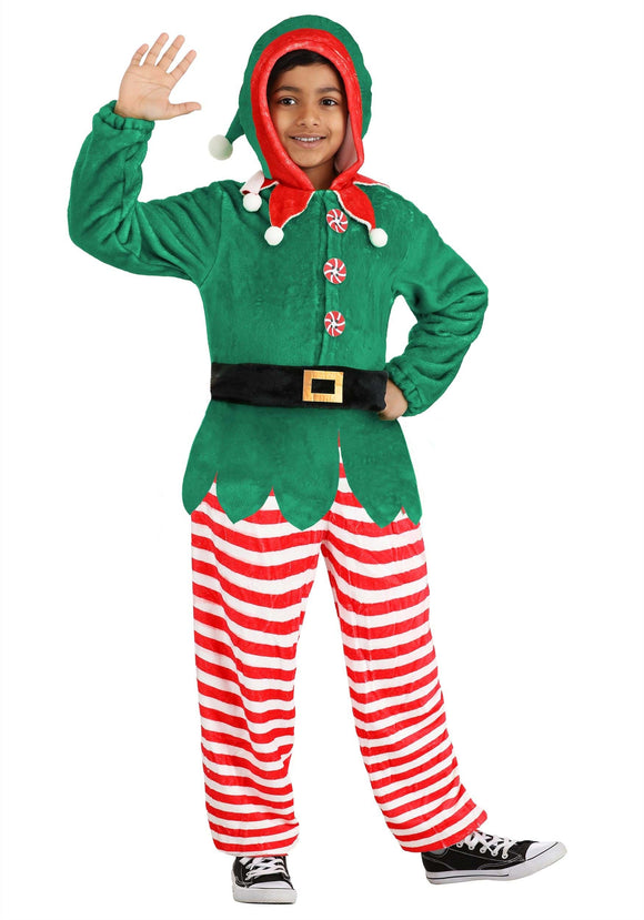 Elf Jumpsuit Kid's Costume