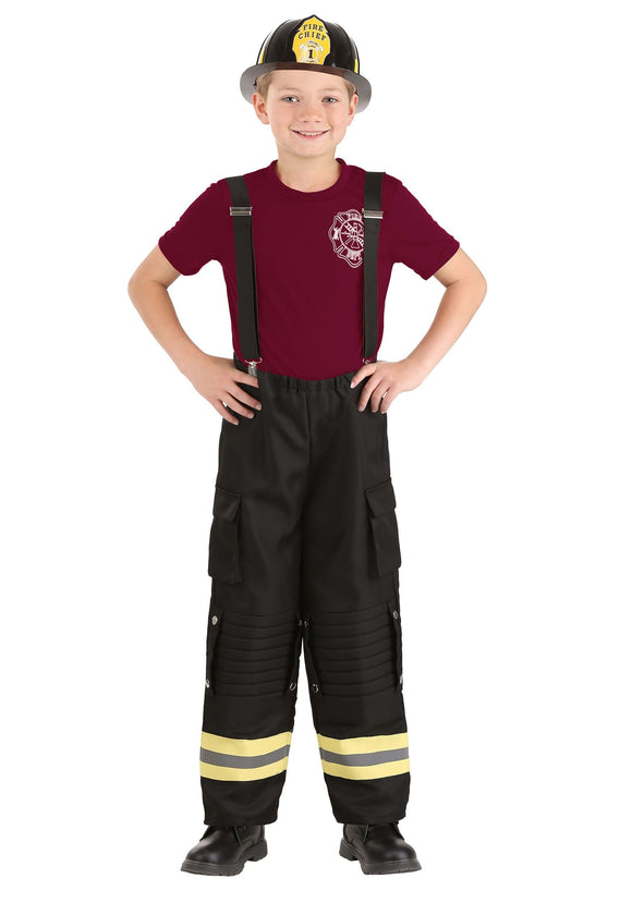 Fire Captain Kid's Costume