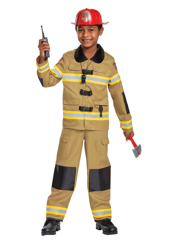 Firefighter Prestige Kid's Costume