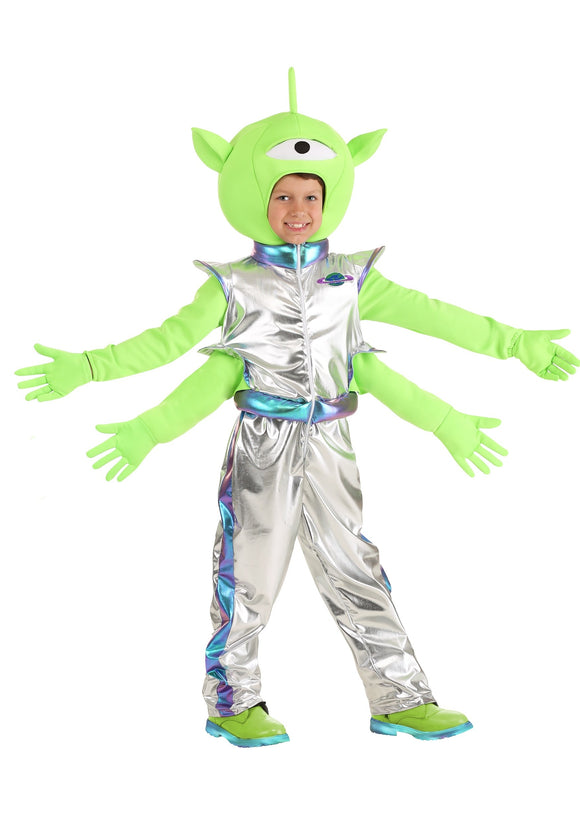 Friendly Alien Kid's Costume