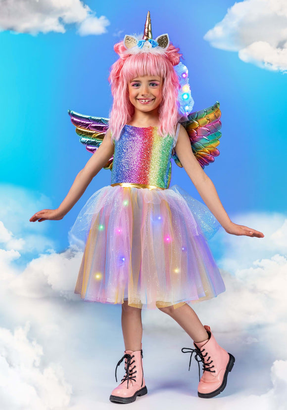 Gleaming Unicorn Kid's Costume