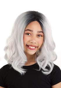 Gray Bob Kid's Wig