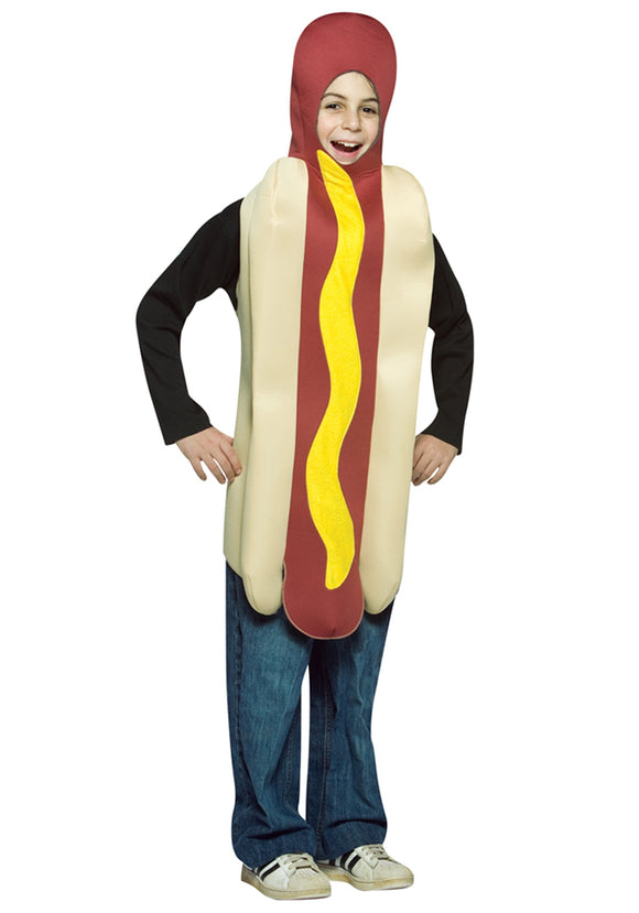 Kids Hot Dog Costume