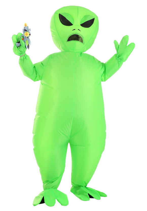 Kid's Inflatable Alien Costume