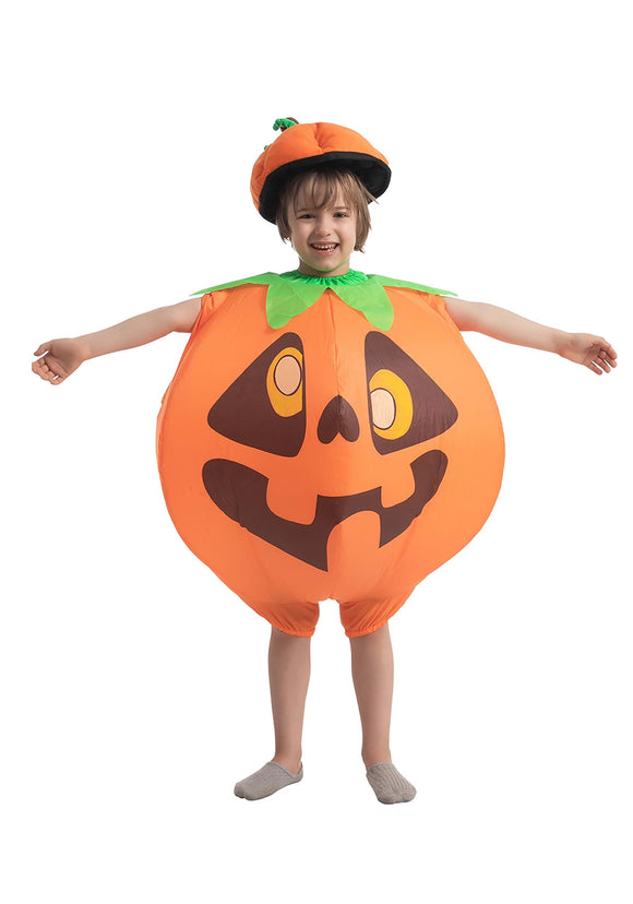 Inflatable Pumpkin Kid's Costume