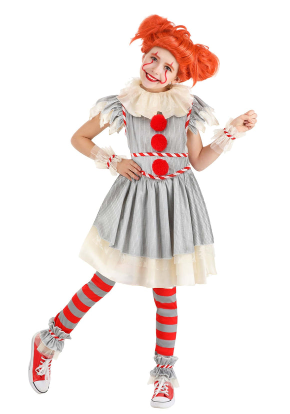 Killer Clown Cutie Kid's Costume