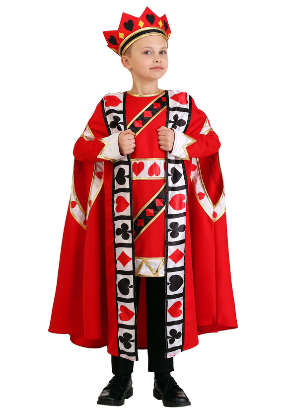 Kid's King of Hearts Costume
