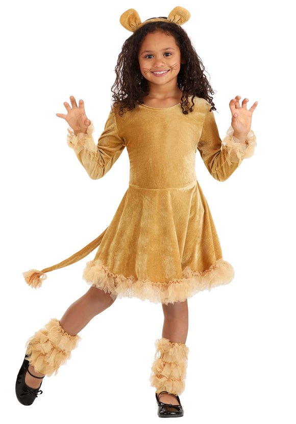 Lady Lion Kid's Costume