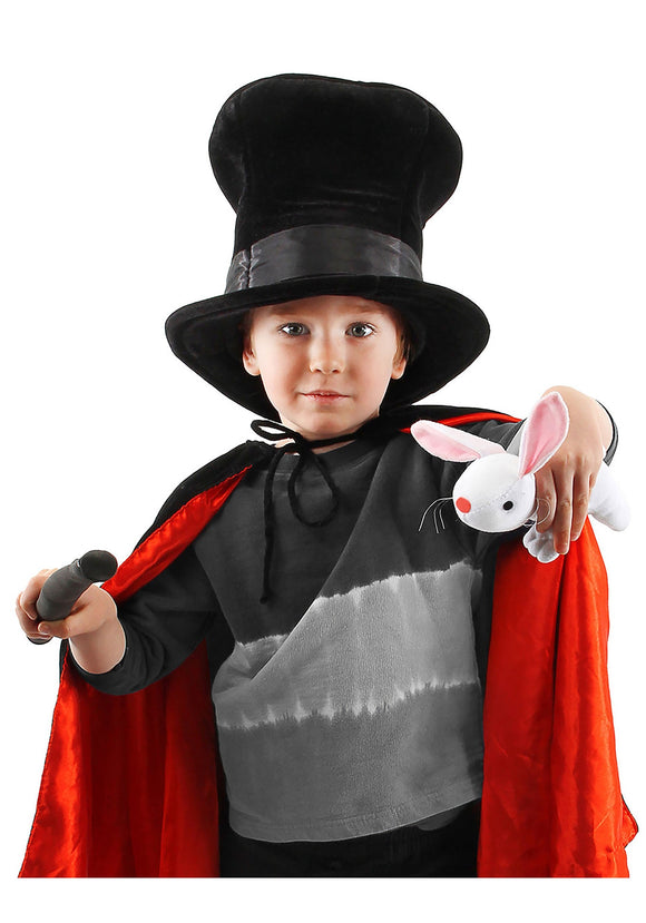 Magician Plush Hat with Rabbit for Kids