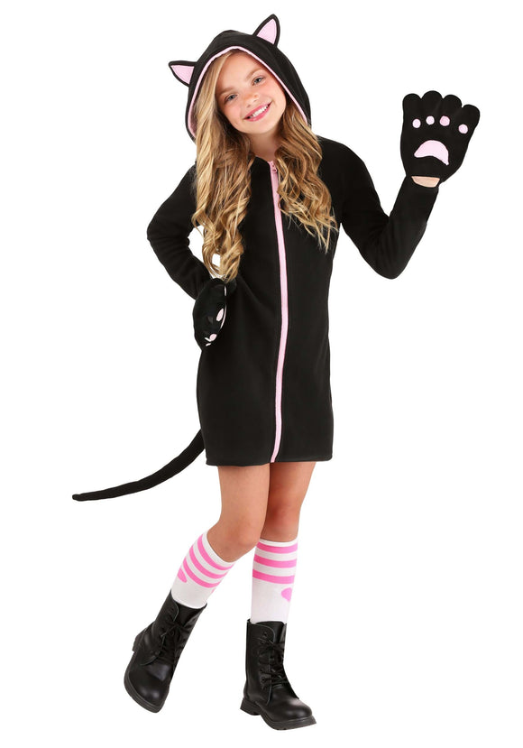 Midnight Kitty Kid's Costume