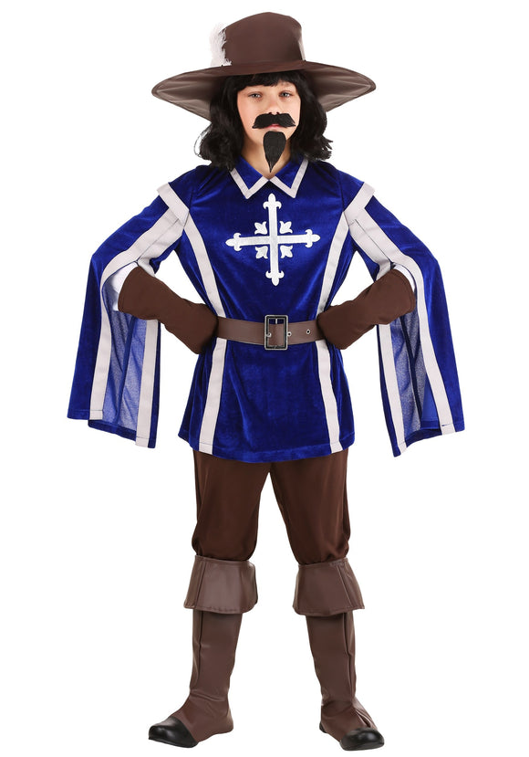 Mighty Musketeer Kid's Costume