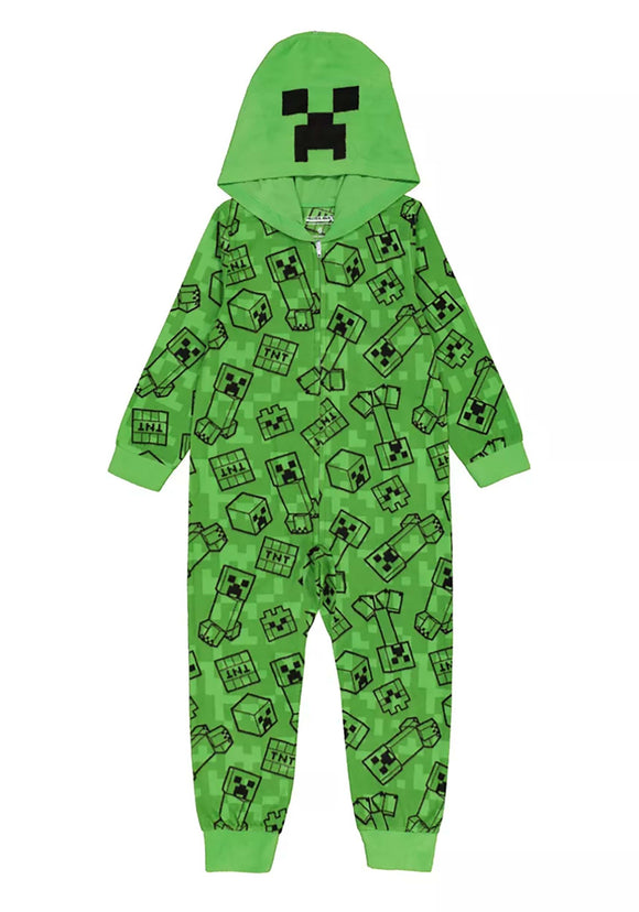 Minecraft Creeper Kid's Life Blanket Sleeper