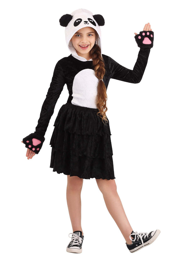 Party Dress Panda Kid's Costume