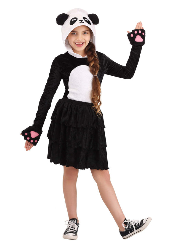 Party Dress Panda Kid's Costume