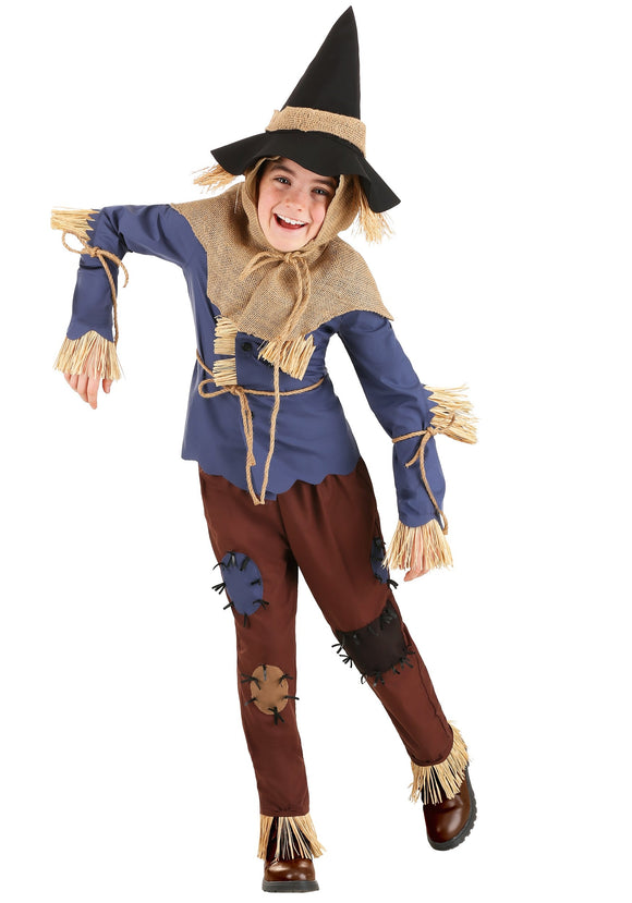 Patchwork Scarecrow Kid's Costume